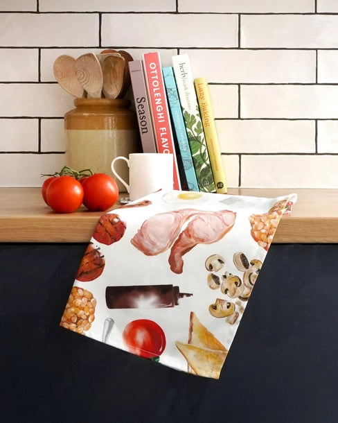 Full English Tea Towel