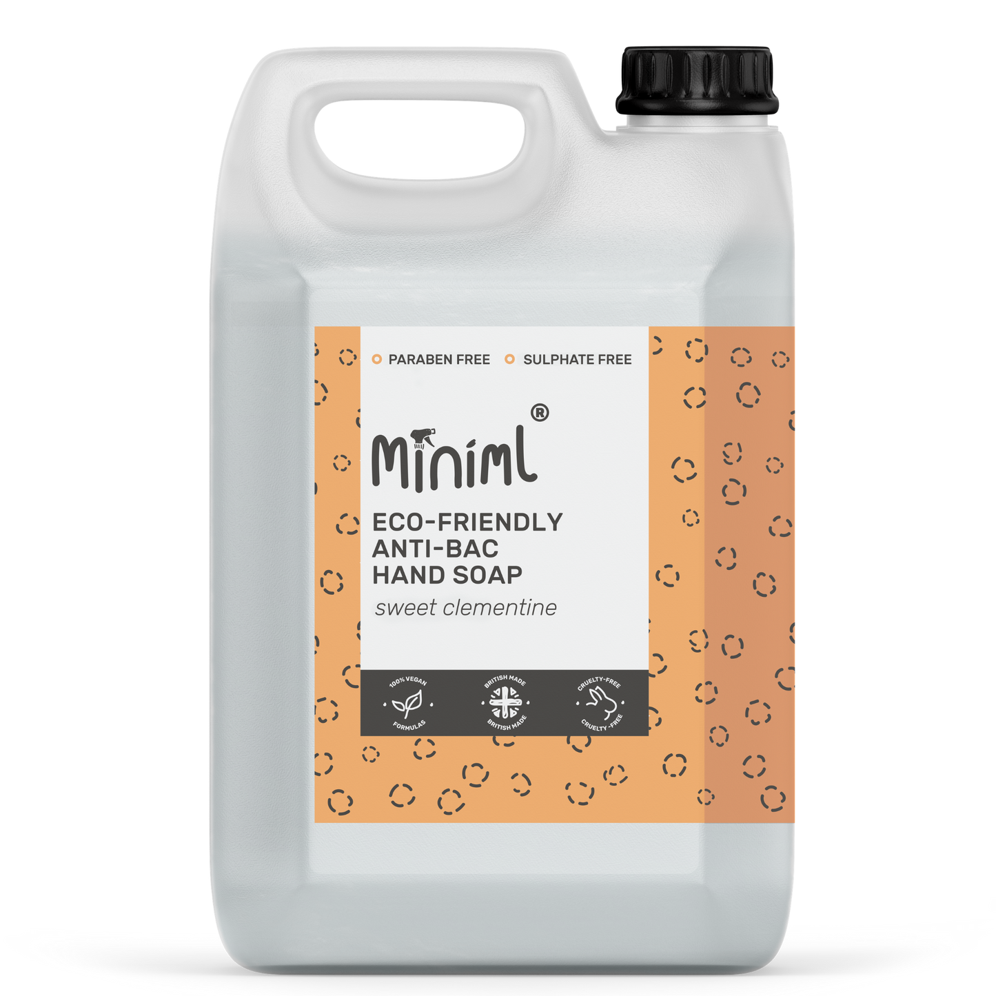 Miniml - Anti-Bac Hand Soap - Clementine - 5L Refill (MIN115): 5L Refill
