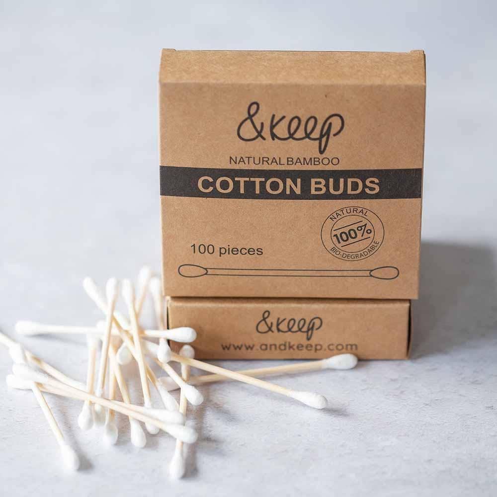 Bamboo Cotton Buds - Pack of 100