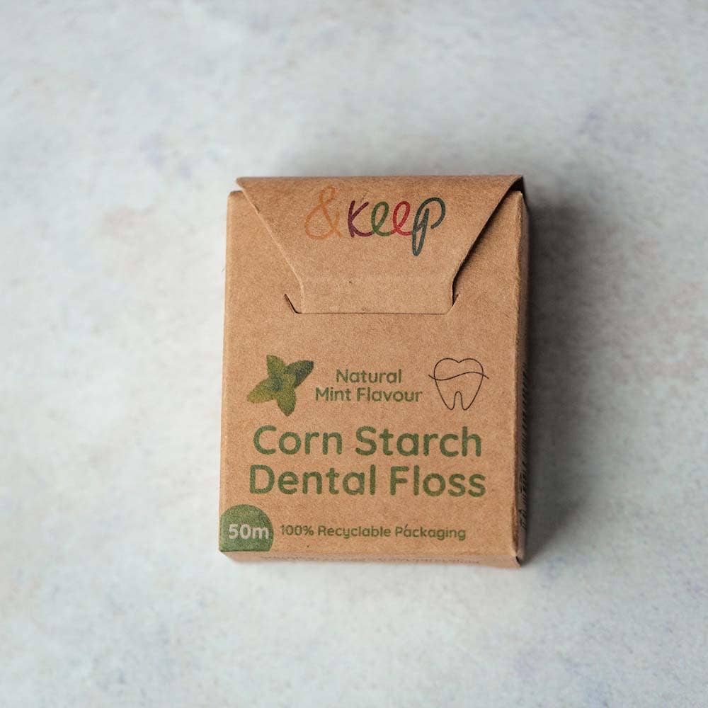 Cornstarch Dental Floss - Mint - 50m
