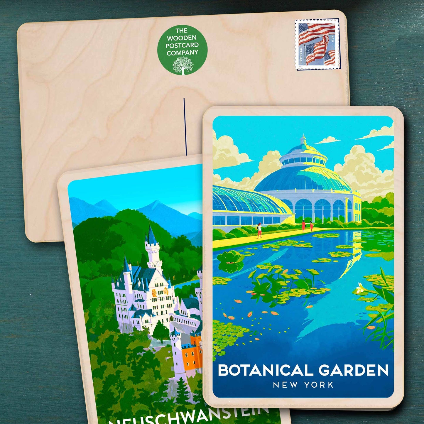 THE WOODEN POSTCARD COMPANY - CUSTOM WOODEN POSTCARDS - Your design