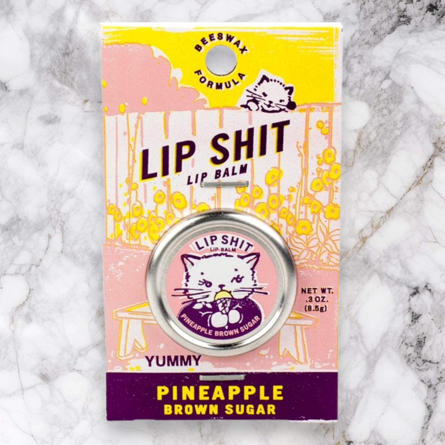 Pineapple Brown Sugar Lip Shit Lip Balm