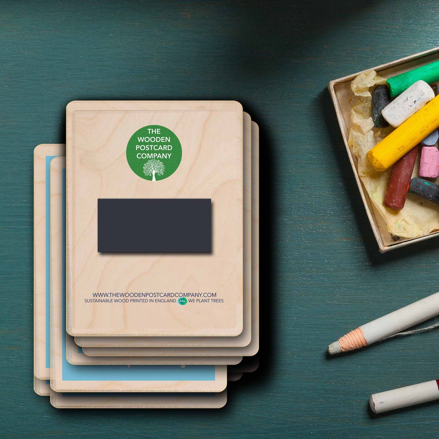 THE WOODEN POSTCARD COMPANY - CUSTOM WOODEN MAGNETS - Your design