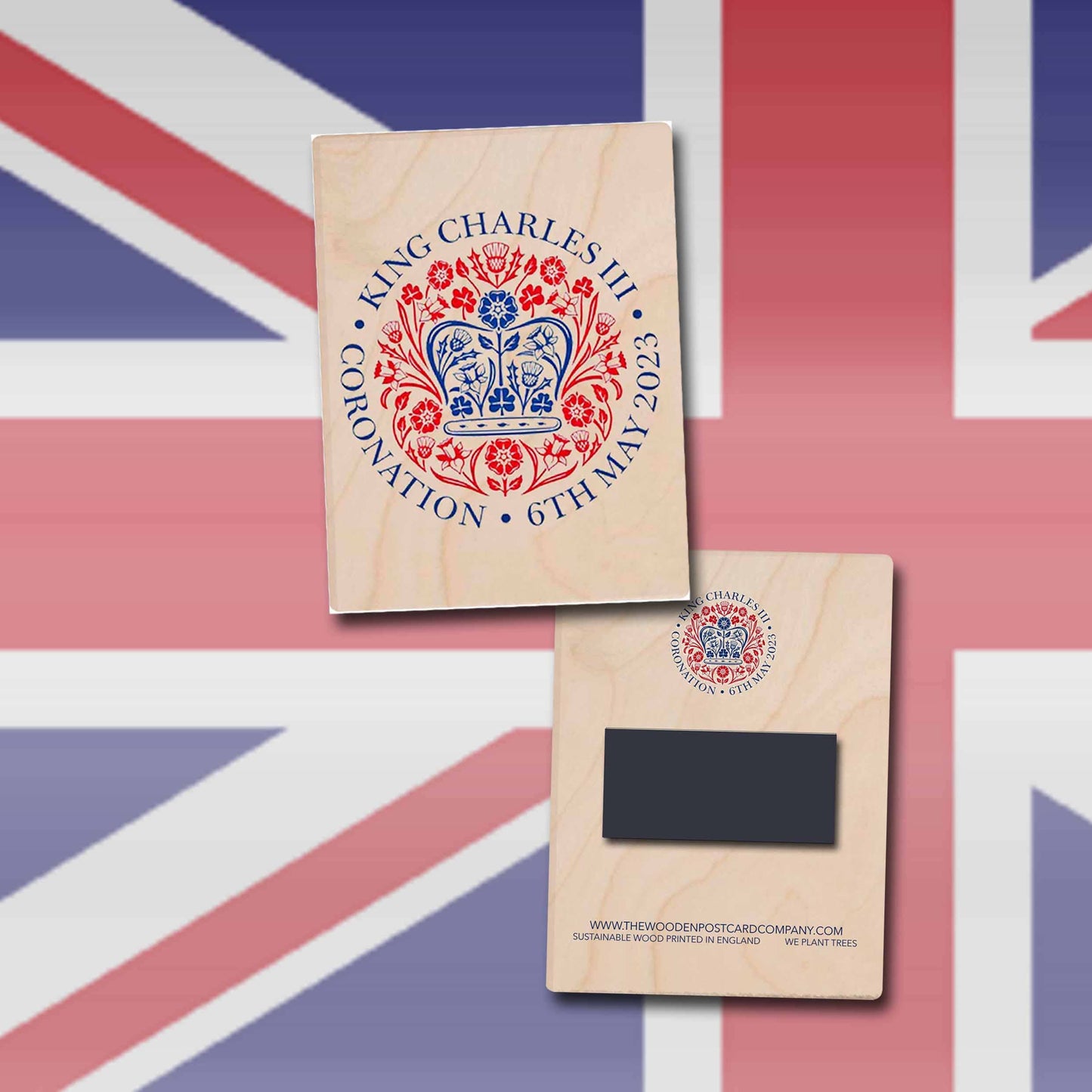 THE WOODEN POSTCARD COMPANY - CUSTOM WOODEN MAGNETS - Your design