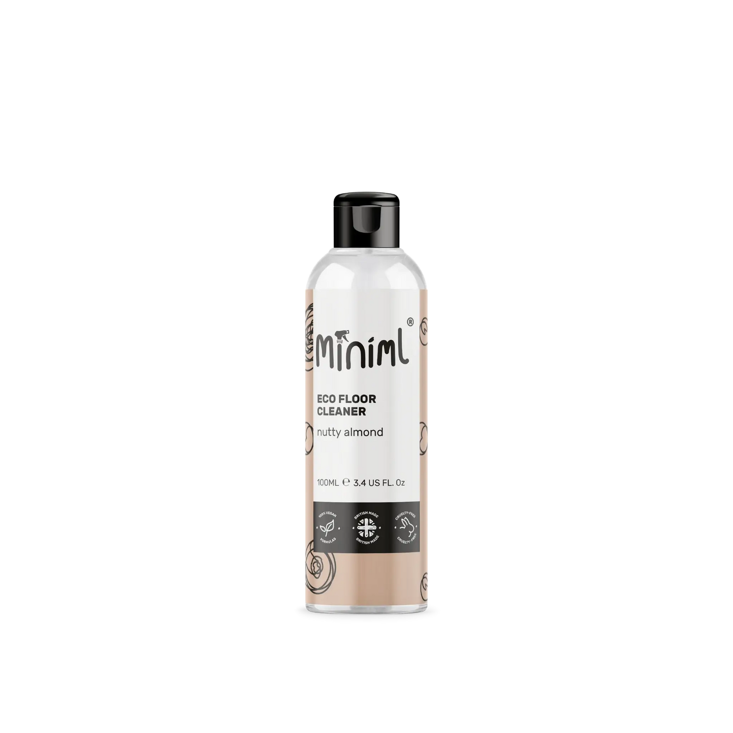 Miniml - FLOOR CLEANER (NUTTY ALMOND): Plastic / 750ML