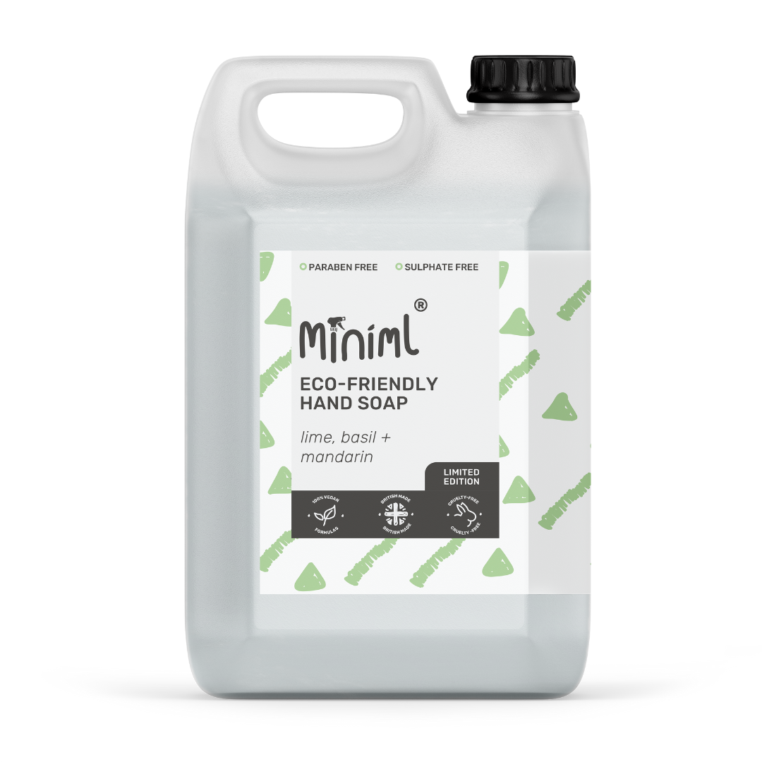 Miniml - HAND SOAP (LIME BASIL MANDARIN) 5L BULK REFILL