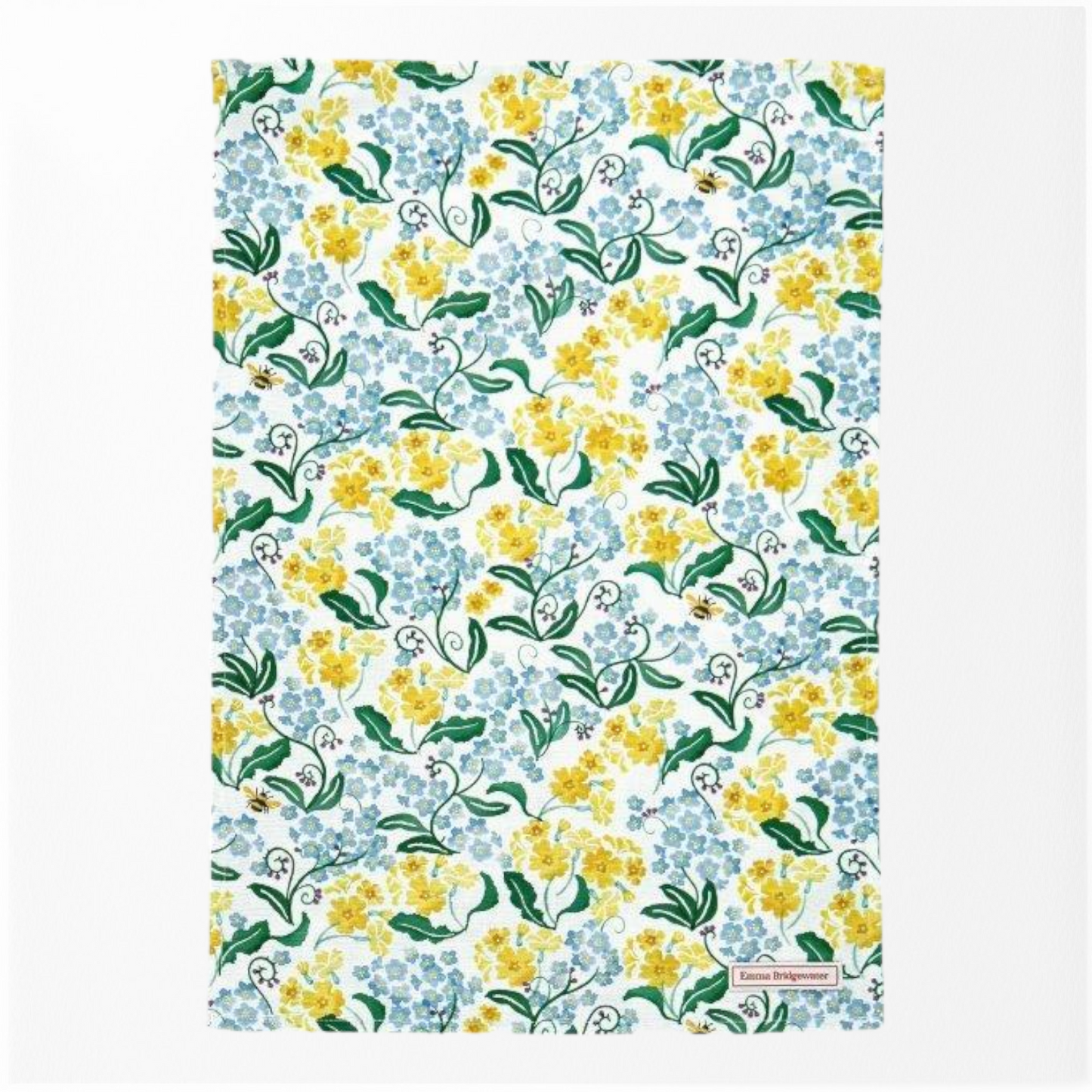 Forget me not & Yellow Primrose Double Oven Glove