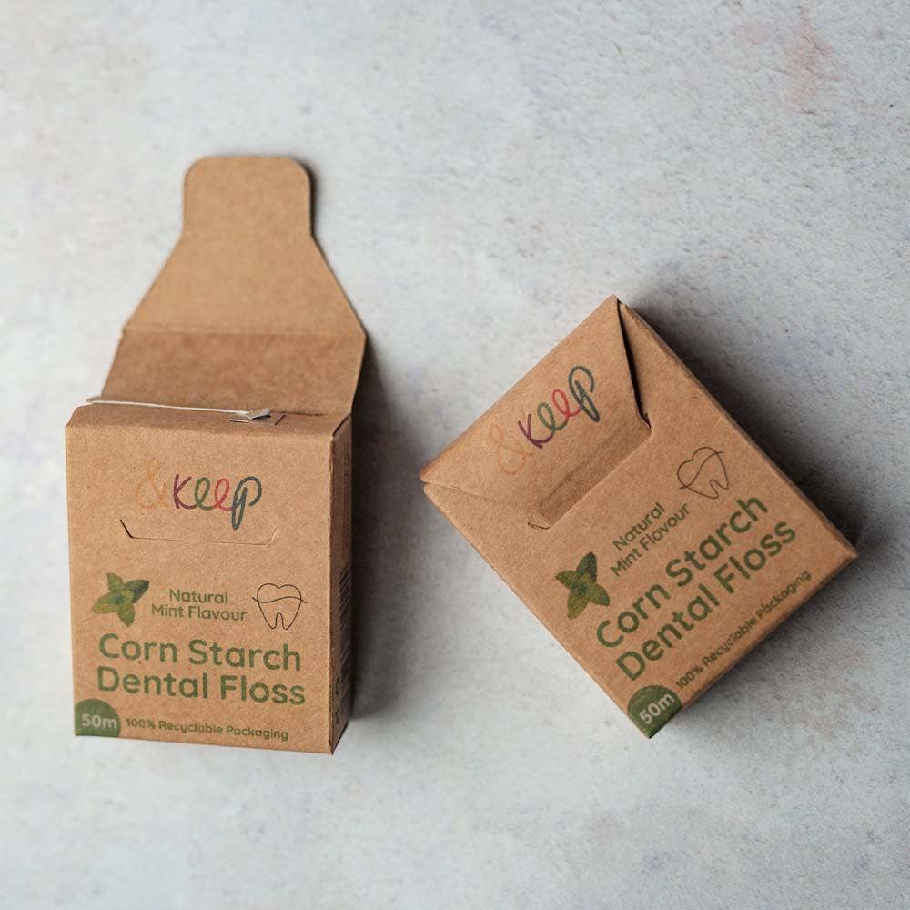 Cornstarch Dental Floss - Mint - 50m