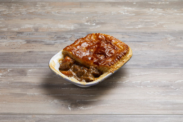 Enamel Oblong 22cm Pie Dish