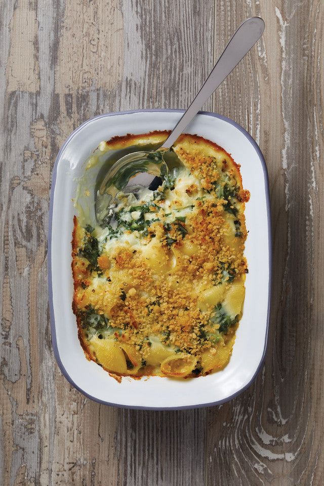 Enamel Oblong 22cm Pie Dish