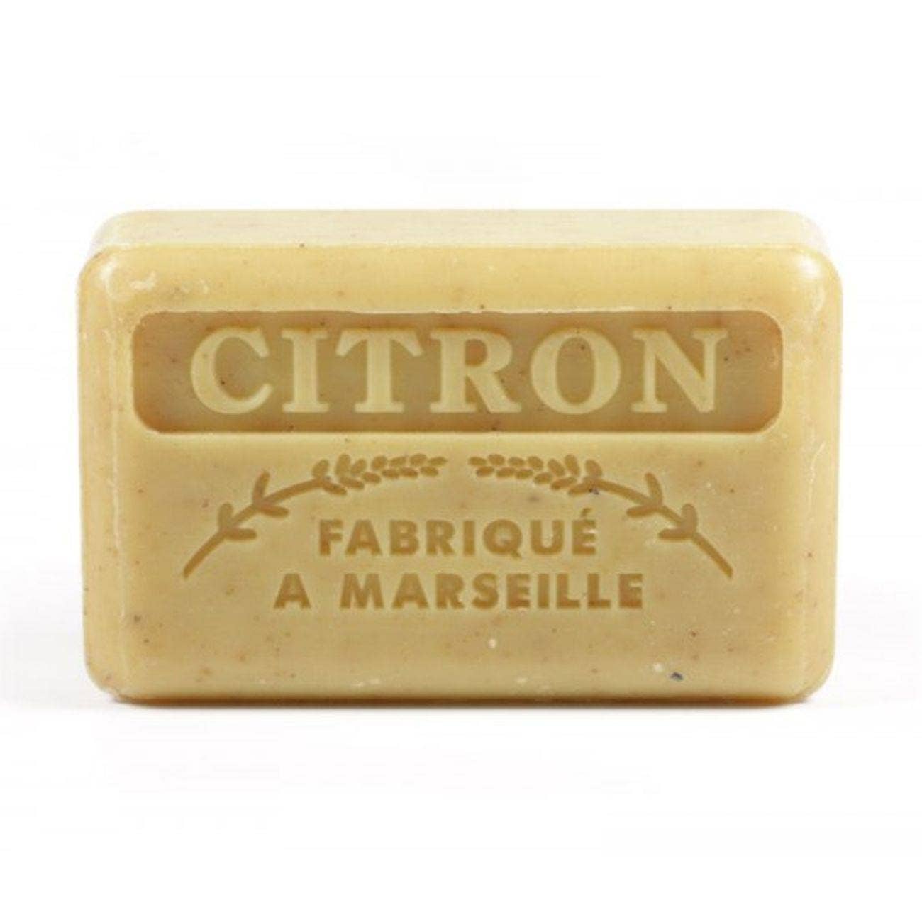 French Soap - Citron Broye ( Crushed Lemon) 125g