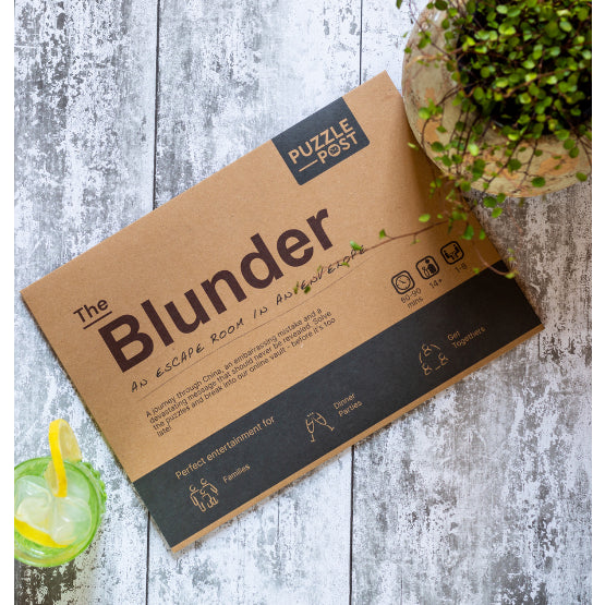 Escape Room in An Envelope: The Blunder