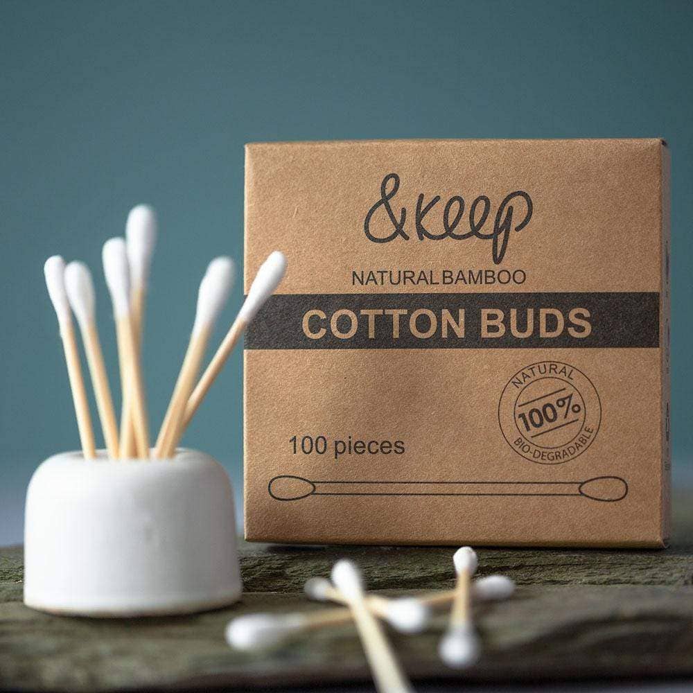 Bamboo Cotton Buds - Pack of 100