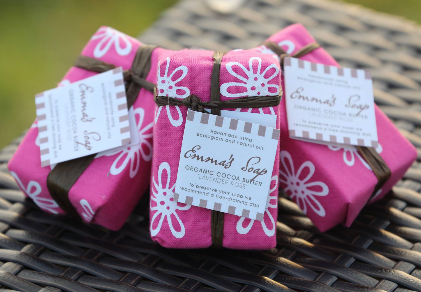 Organic Cocoa Butter Soap - Lavender Rose
