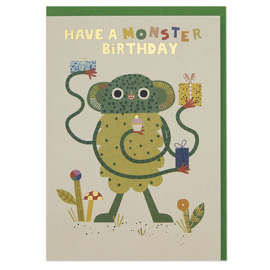 Birthday Monster Card