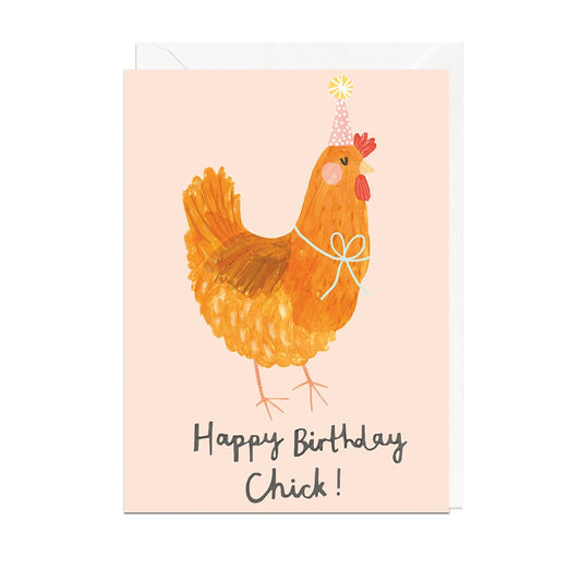 Happy Birthday Chick Card