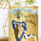 Madame Treacle - HB257P ~ Gold Foil Birthday Card
