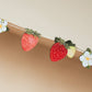 Dapple & Dot - WILD STRAWBERRY WOODEN GARLAND