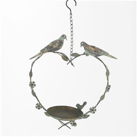 Hanging Metal Bird Feeder