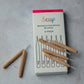 Bamboo Interdental Brushes: Size 0 - Pack of 6
