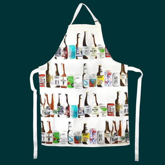 Illustrated Craft Beer Apron