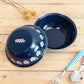 Enamelhappy - Beautiful Enamel Bowls in Midnight Navy Blue Camper Gift: Set of Four