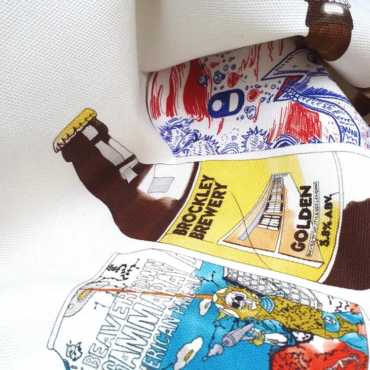 Illustrated Craft Beer Apron