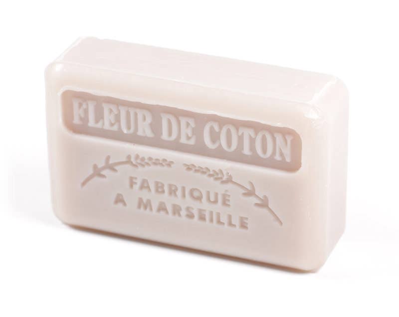 French Soap - Fleur de Coton (Cotton Flowers) 125g