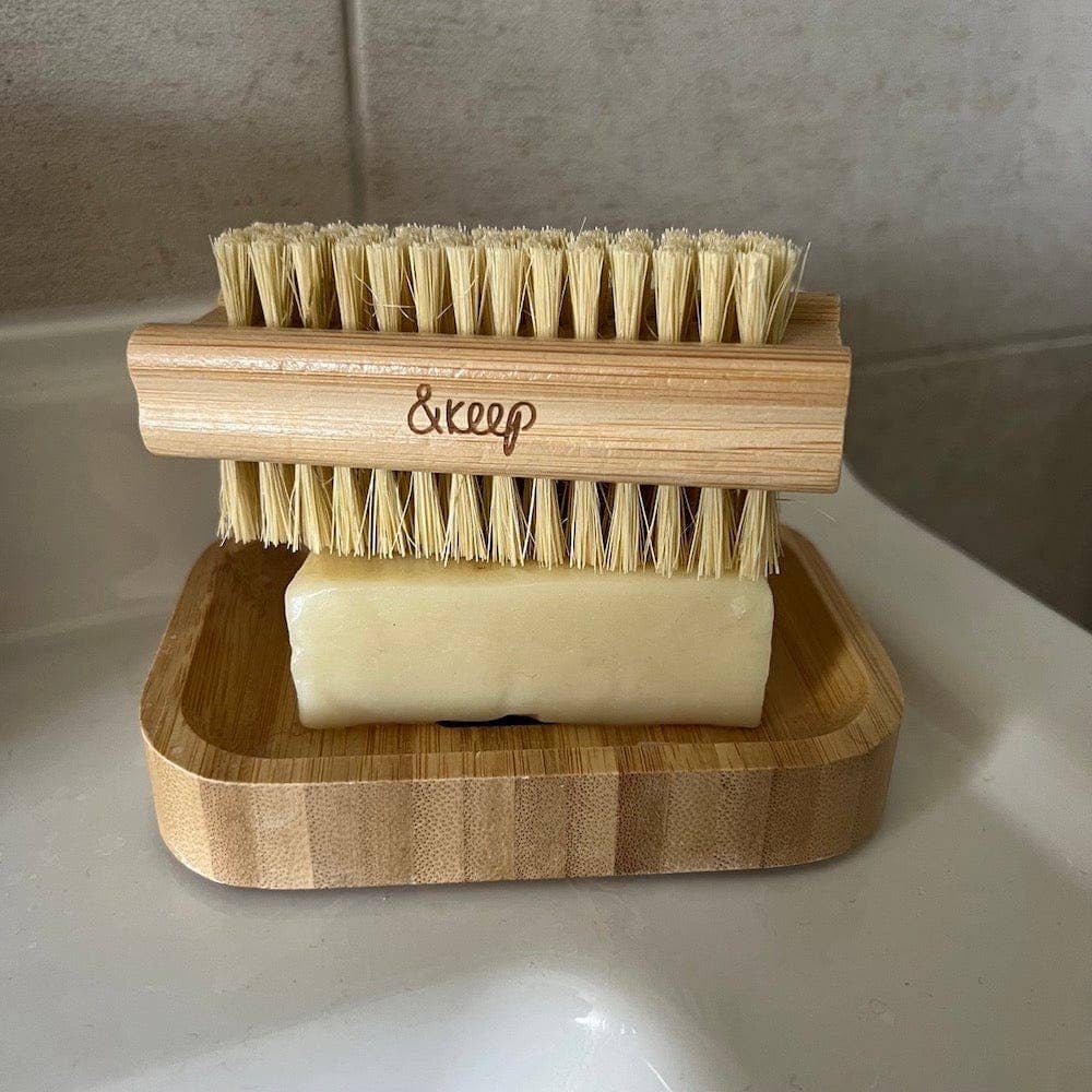 &Keep - &Keep Bamboo & Sisal Nail Brush