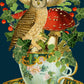 Madame Treacle - RS237P ~ Blank Teacup Garden  Greeting Card