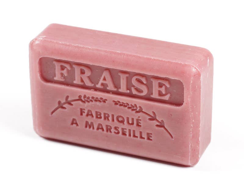 French Soap - Fraise (Strawberry) 125g