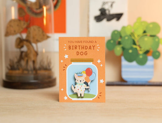 Dapple & Dot - BIRTHDAY DOG PIN