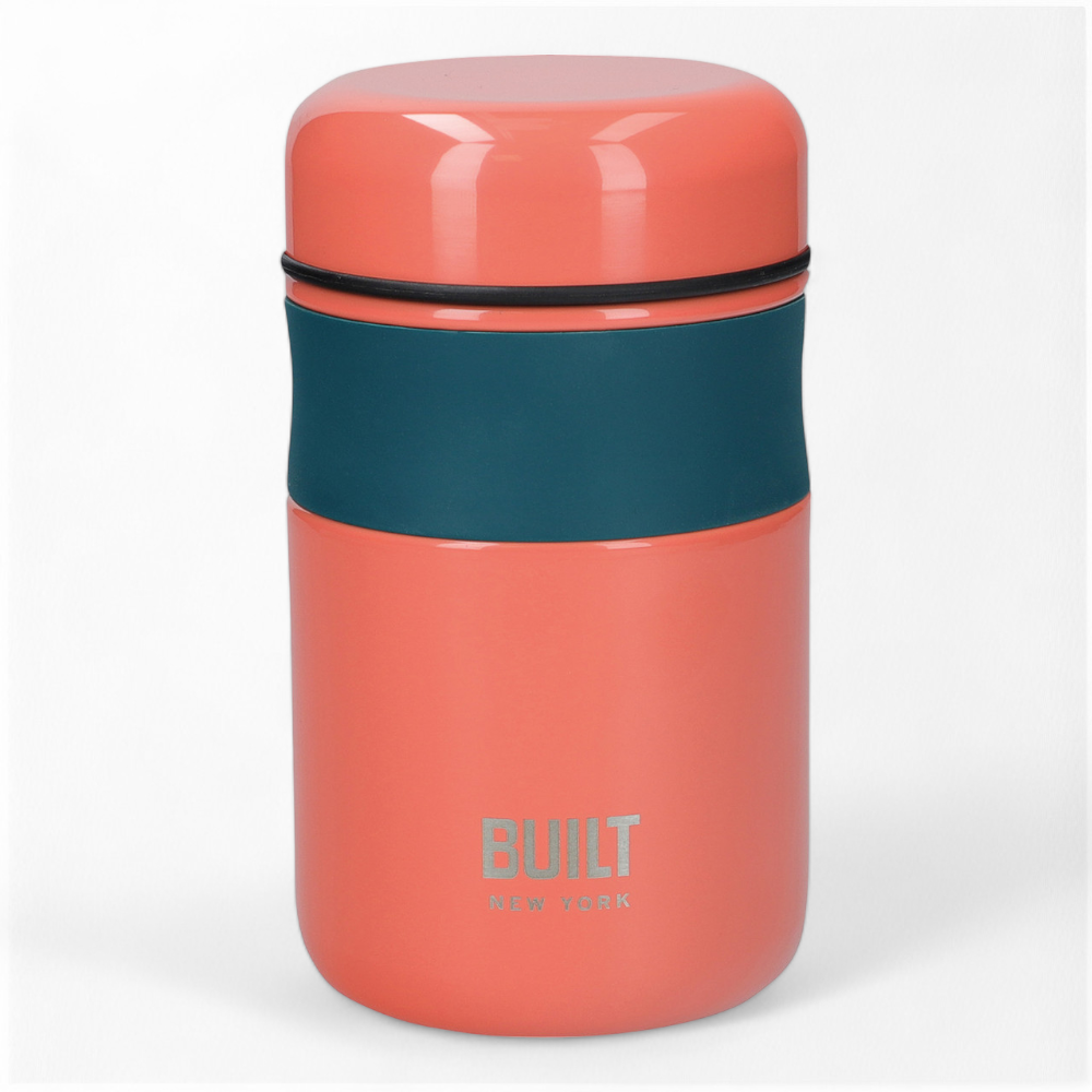 490ml Insulated Food Flask - Orange