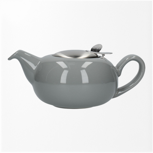 Pebble Light Grey Filter Teapot -  2 Cup