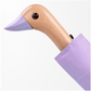 Lilac Compact Eco-Friendly Duck Head Umbrella
