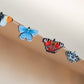 Dapple & Dot - BRITISH BUTTERFLIES WOODEN GARLAND