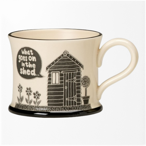 What Goes on in the Shed Mug