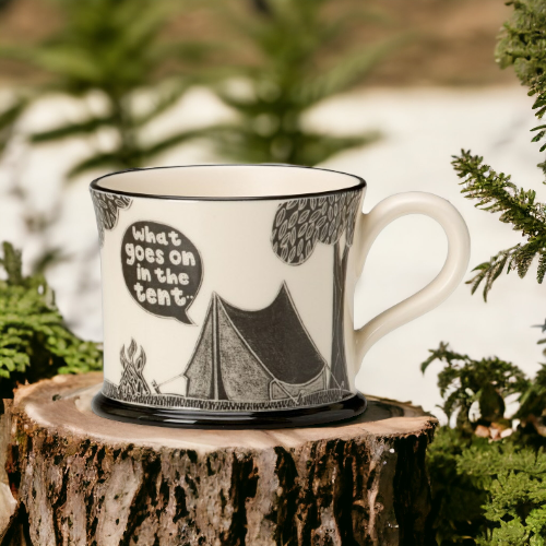 What Goes on in the Tent Mug