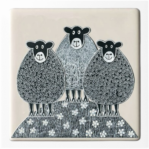 Sheep Ceramic Coaster