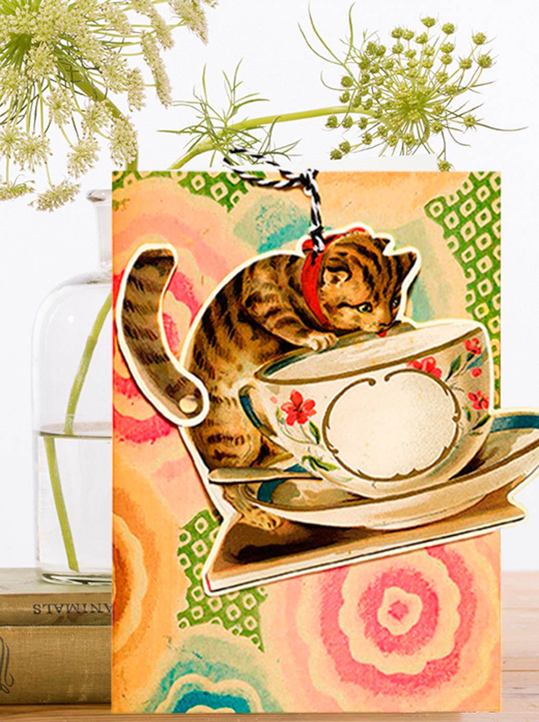 Madame Treacle - FD018P ~ Large Fandangle greeting card