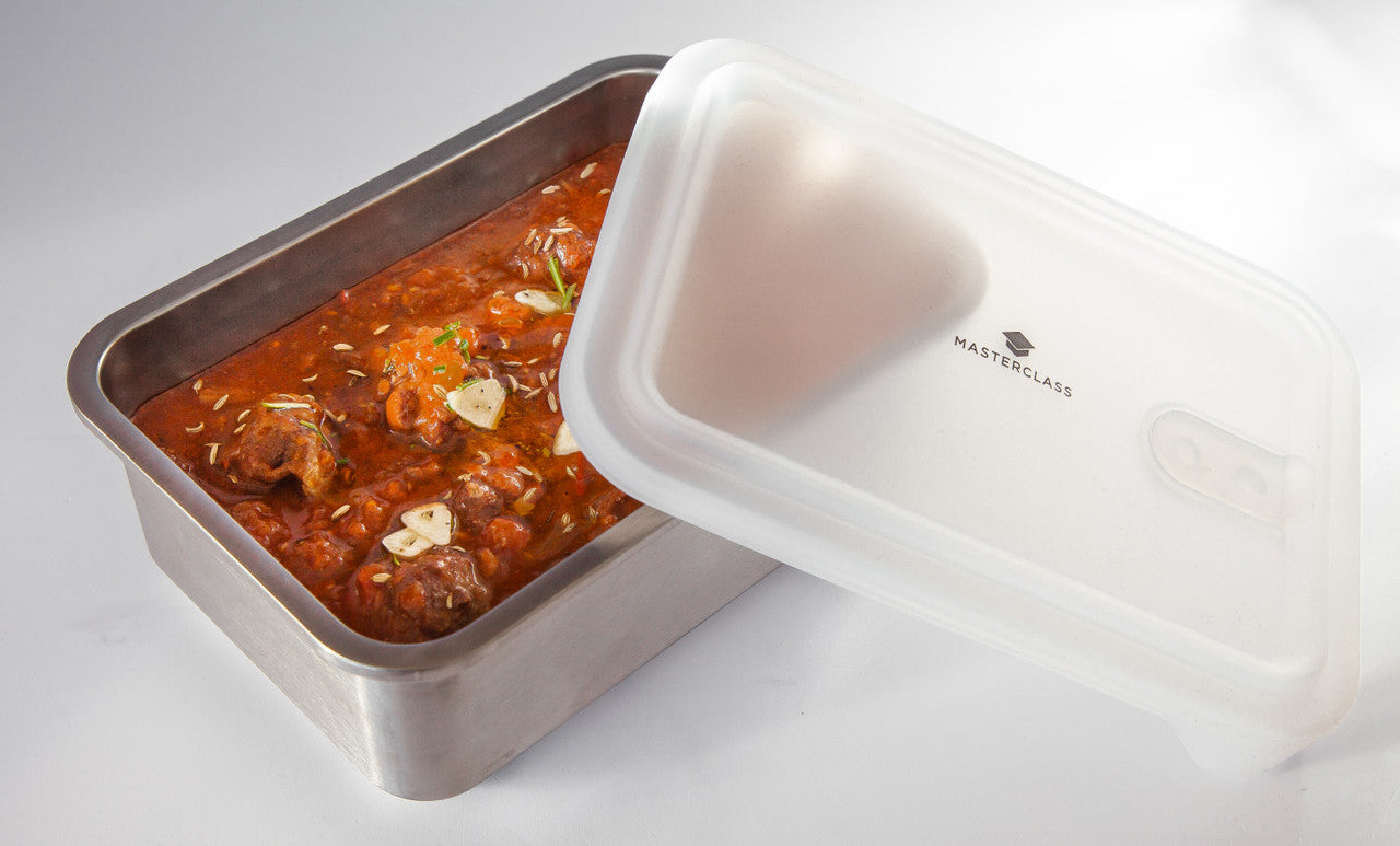 All-in-One Family-Sized Stainless Steel Dish - 2Ltr