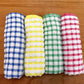 &Keep Cotton Checked Dish Cloth: Yellow