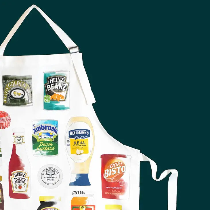Illustrated Store Cupboard Apron