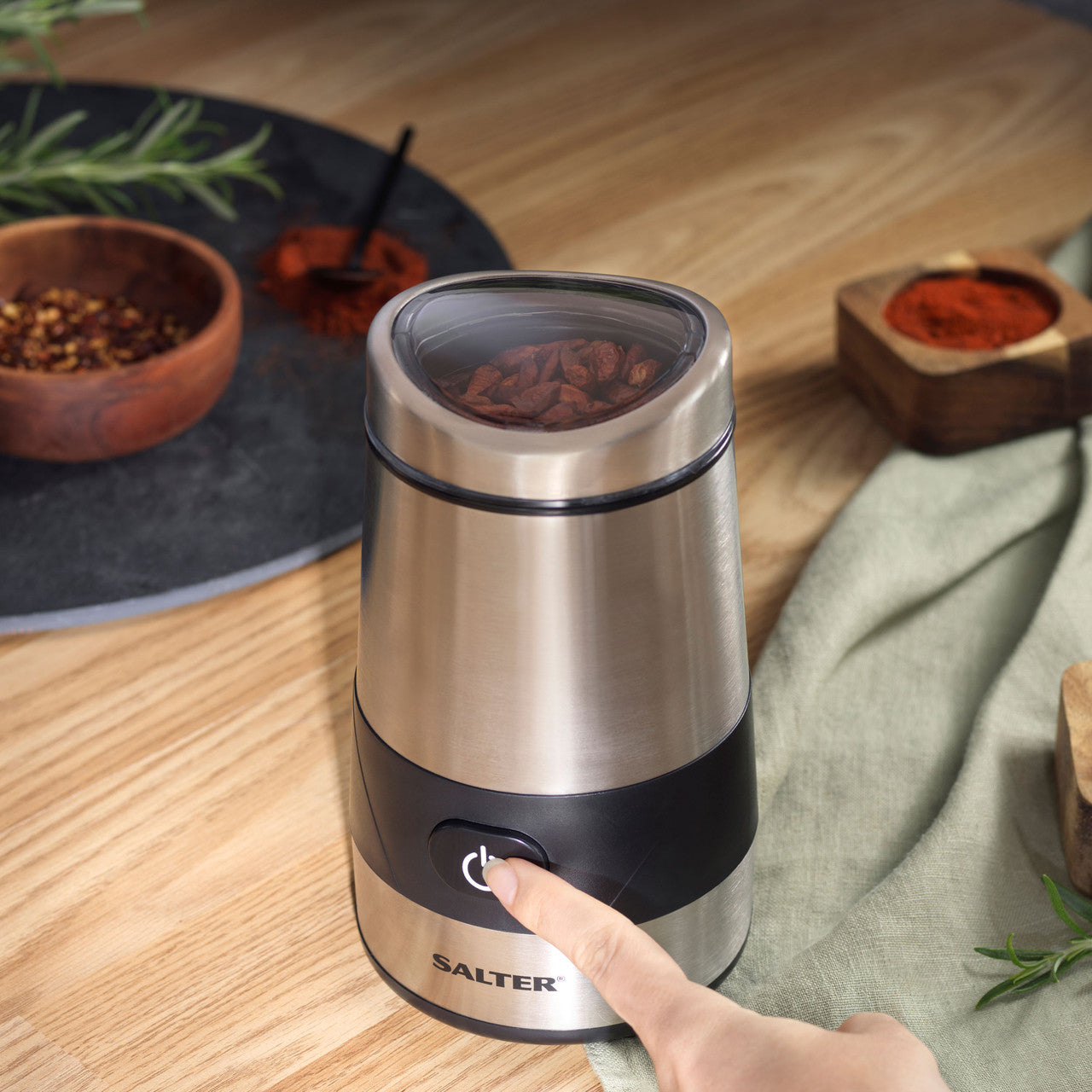 Electric Coffee Spice Grinder ThoughtfulLiving