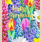 THE WOODEN POSTCARD COMPANY - HAPPY BIRTHDAY wooden postcard