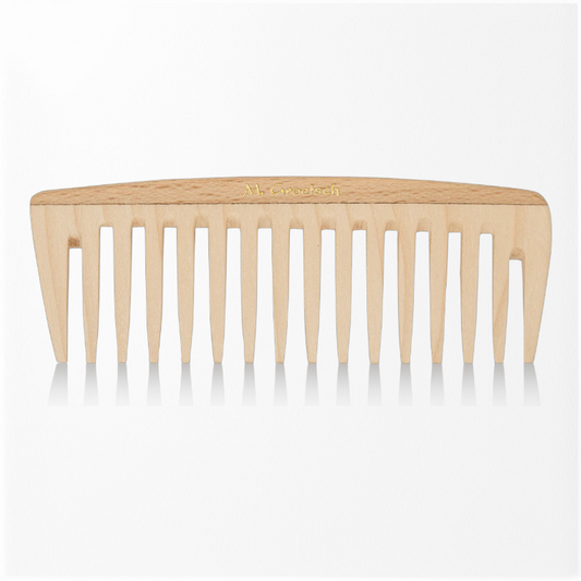 Handcrafted Maple Wide Tooth Pocket Comb - 10-12cm