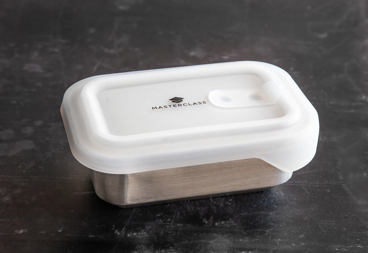 All-in-One Snack-Sized Stainless Steel Dish - 500ml