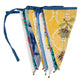 Souk Blue and Yellow Upcycled Cotton Bunting - 3m