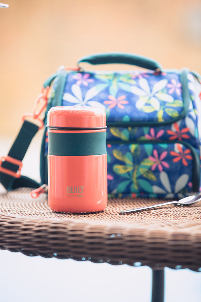 490ml Insulated Food Flask - Orange