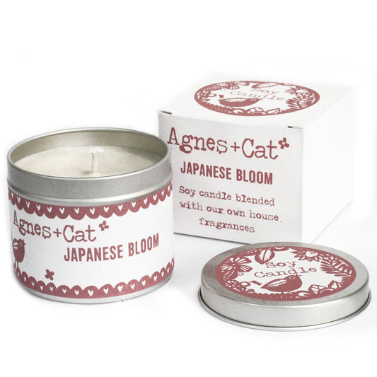 200ml Soy Wax Tin Candle - Japanese Bloom
